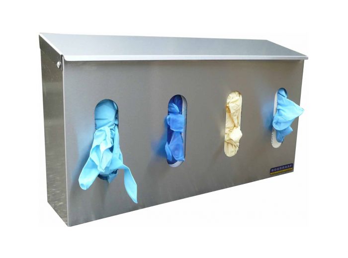 RVS handschoen dispenser model 2