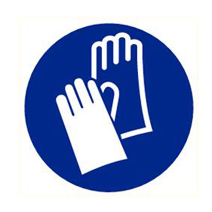 handschoenen verplicht