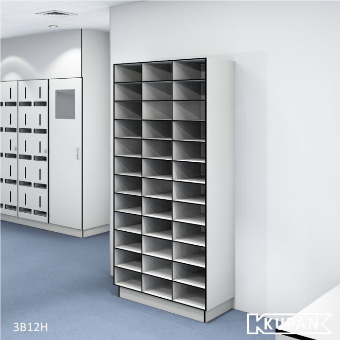 36 vakken, Airlock Personalschleusen Schuh schrank im GMP-Bereich der Reinraumklasse E bis B nach ISO 14644-1 von der Klasse 9 bis 4. Ausführungen: Umkleideschränke, Sitover, Abwurfschränke