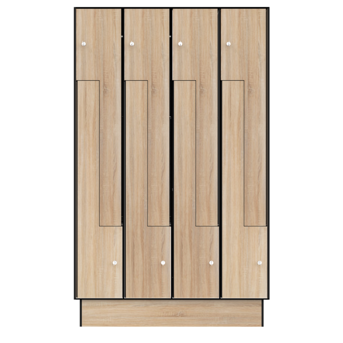 2TLZ-Lockers, z-lockers industrie locker, locker, kledingkast