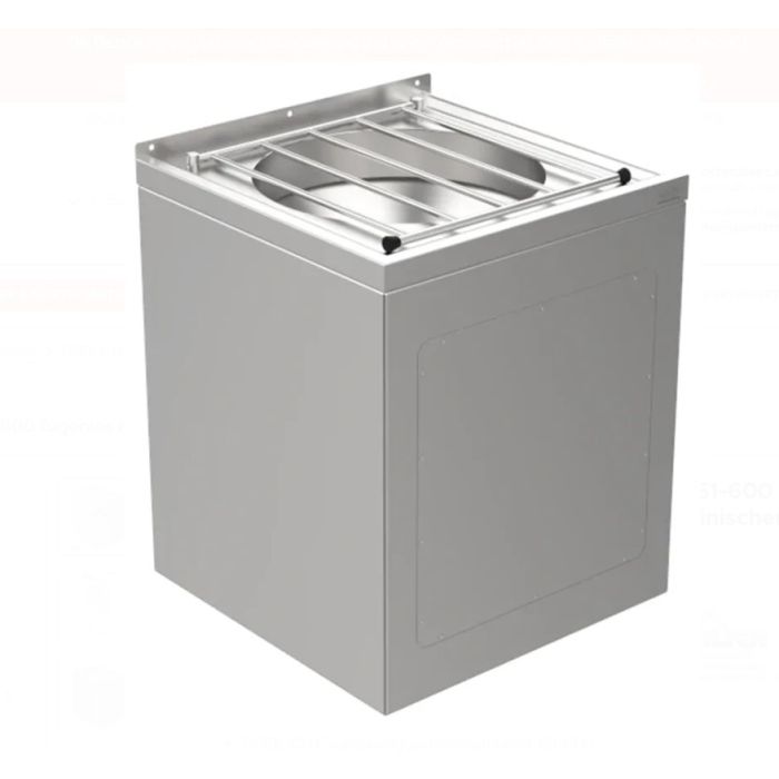 Fecaliënafvoer unit 26461-600 met sifonafwerking 
chemisch toilet spoelunit