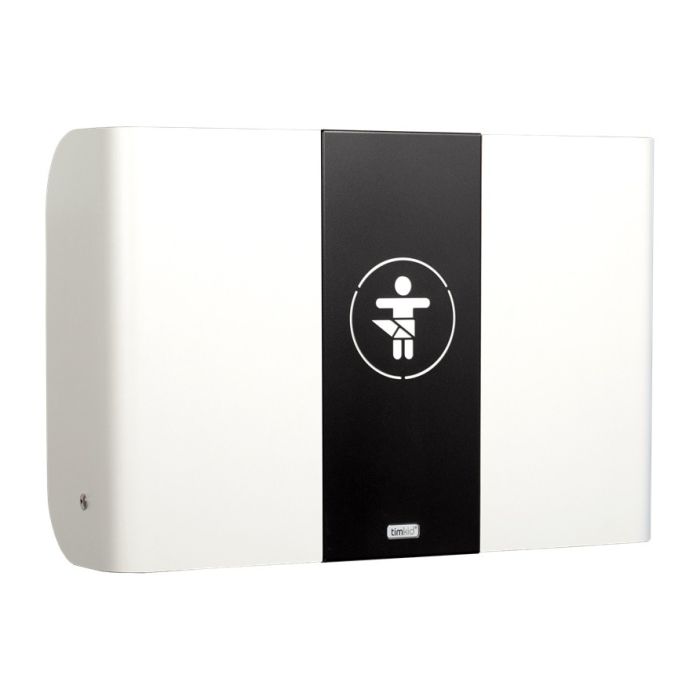 Baby verschoontafel wand commode KawaQ white+anthracite timkid