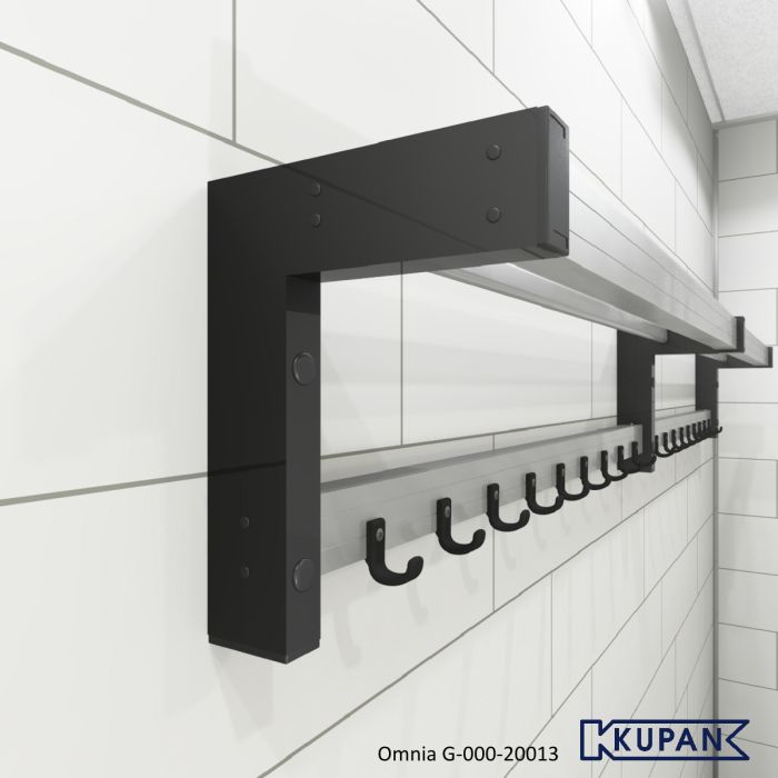 Wandgarderobe voor scholen G-000-20013
