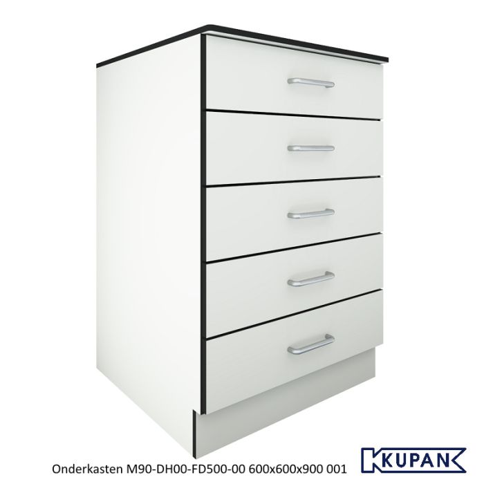 Lab Lage ladekast met Trespa® TopLab®PLUS werkblad