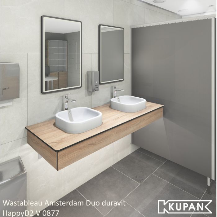 Toiletruimte wastafel met opbouwbak, Ruime wastafelset
Luxe wastafelset voor kantoren
Waterbestendige wastafelset
Toiletruimte oplossingen
Hansgrohe wastafelmengkraan

