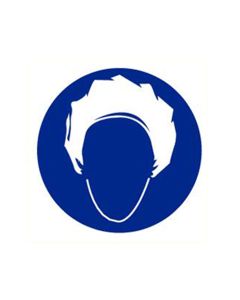 sticker haarnet verplicht