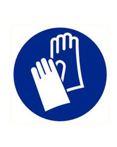 handschoenen verplicht