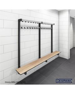 Kleedkamer wandbank type WBG 15022