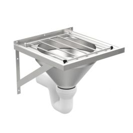 Slop Hopper 26460 | Wall Mounted DN100