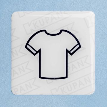 3D aufkleber für Verfügbare Shirt Grösse