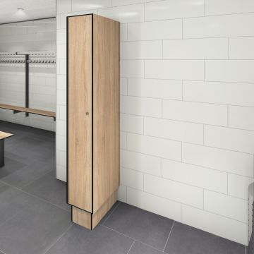 1 deurs 1 vak Locker kast, personeelskast