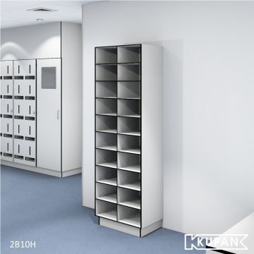 10 vakken, Open vakkenkast, Lab furniture, Schoenenrek, schoenenkast voor kleedruimte, Pharma, cleanroom, Hygiënesluis, land en tuinbouw, Horticulture , university