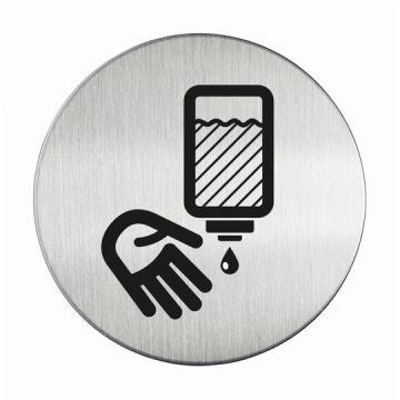 Kupan Türschild Hände desinfizieren