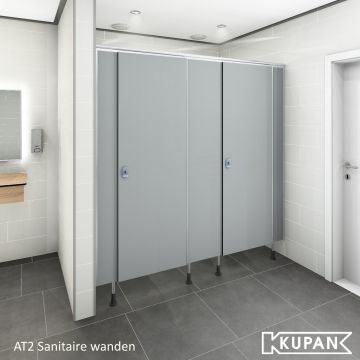 Sanitaire wanden toiletcabine Essence met softclose