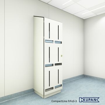 FiFo Schrank Spendereinheit type 3-3 mit Schrägdach