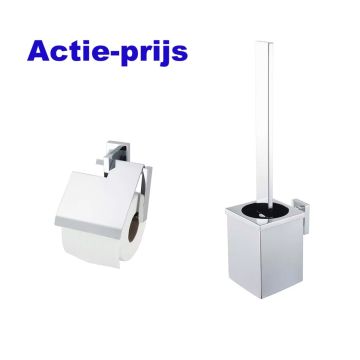 set Korting
Haceka Edge toiletset Chroom,
Haceka Edge toiletborstel houder 1208681
Haceka Edge toiletrolhouder met klep 1208678
Haceka Edge reserve toiletrolhouder 1208440
