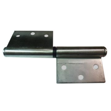 Paumelle tbv 30mm deur, RVS316, gecoat, voor nabij de Zee