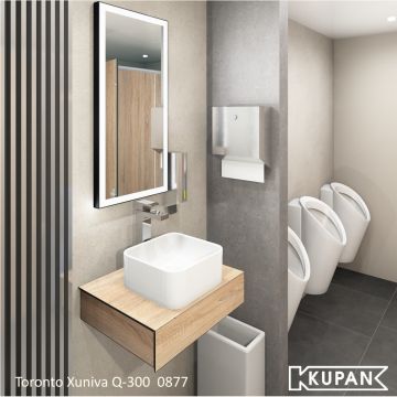 Toronto II, Compacte Wastafel combinatie set type Toronto, Xuniva, Hansgrohe, Alape
