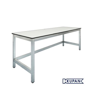 Lab Tafel RVS met Trespa of Resistance2 werkblad