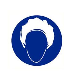sticker haarnet verplicht