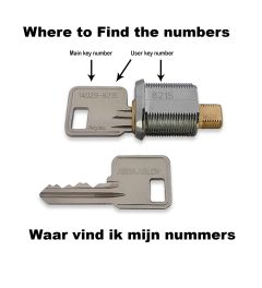 ASSA cilinder sleutel 8450