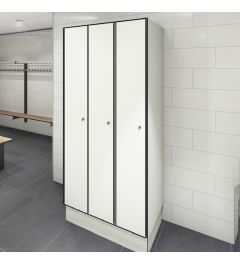 Kupan hoge HPL locker 1820mm x 300mm voor kleedruimtes en personeelslockers