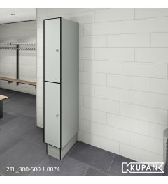 Kupan hoge Compact HPL locker 1820mm x 300mm voor kleedruimtes en personeelslockers, geschikt voor elektronisch pincode slot