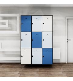 3TL-400 Lockers ( 9 doors)