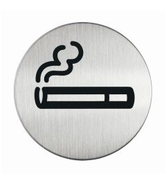 Kupan door sign smoking area
