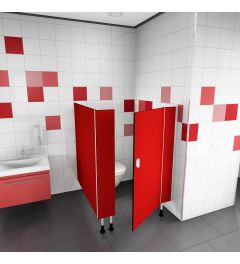 Kids Toilet Partitions in Solid Phenolic Core