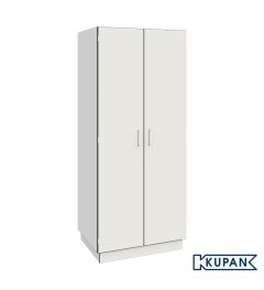 Laboratoriumkast met dubbele deur, geschikt voor cleanroom en biotech opslag