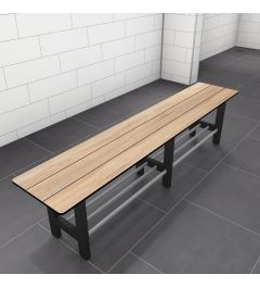 zitbank voor om-kleed inrichting 