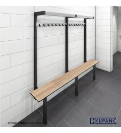 Gymzaal kapstok met Bank