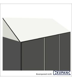 Locker schuine opzet kap