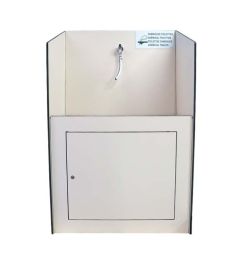 uitstorttafel staand model 20