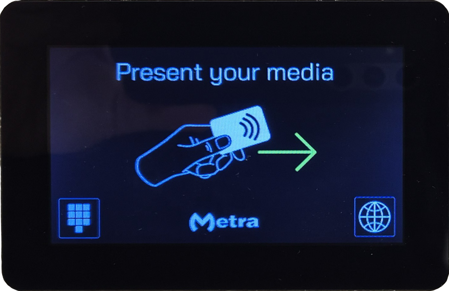 Original Metra TOUCH 4 Lite Touchscreen-Display